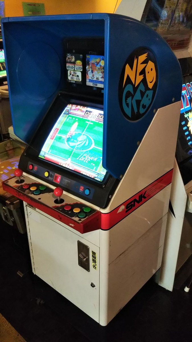 ビデオゲームミュージアム ロボット V Twitter 入荷情報 ネオジオ筐体が1台入荷致しました 遊べるゲーム は ボンバーマン フライングパワーディスク パズルボブル メタルスラッグx 以上が現在はプレイ可能です ご来店をお待ちしております