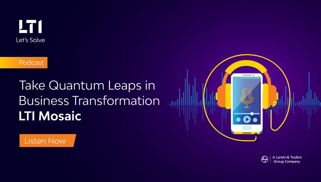 ltm_ofcl's tweet photo. Meet our Mosaic team in our latest podcast - A bunch of #AI enthusiasts who'll tell you how #LTIMosaic is helping enterprises take quantum leaps in business transformation. Listen Now https://t.co/RRJyY8R6EX https://t.co/p8xM7v3HH7