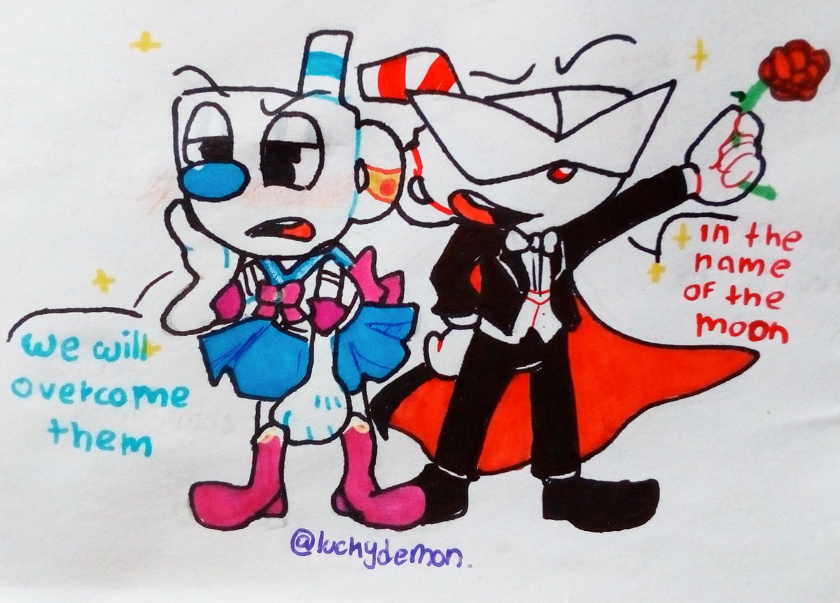 jokeiis's tweet photo. especially the style ✨👌 #cuphead #mugman #botanicPanic #myart https://t.co/hA1tnLxGOC