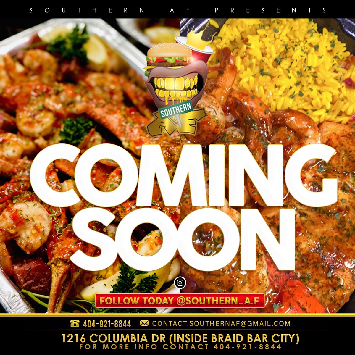 af_southern's tweet photo. SOUTHERN AF���️ OPEN IN ATLANTA, GA🔥 DELIVERY AVAILABLE @southern_a.f FOLLOW AND SHARE♥️
—————————————————#atlfood #atlantafood #atlfoodie #atlanta #foodie #atlantaeats #weloveatl #food #atlantafoodie #atl #food #atleats #gwinnettcounty #fultoncounty #dekalb #decatur https://t.co/7K4bWAZfTr
