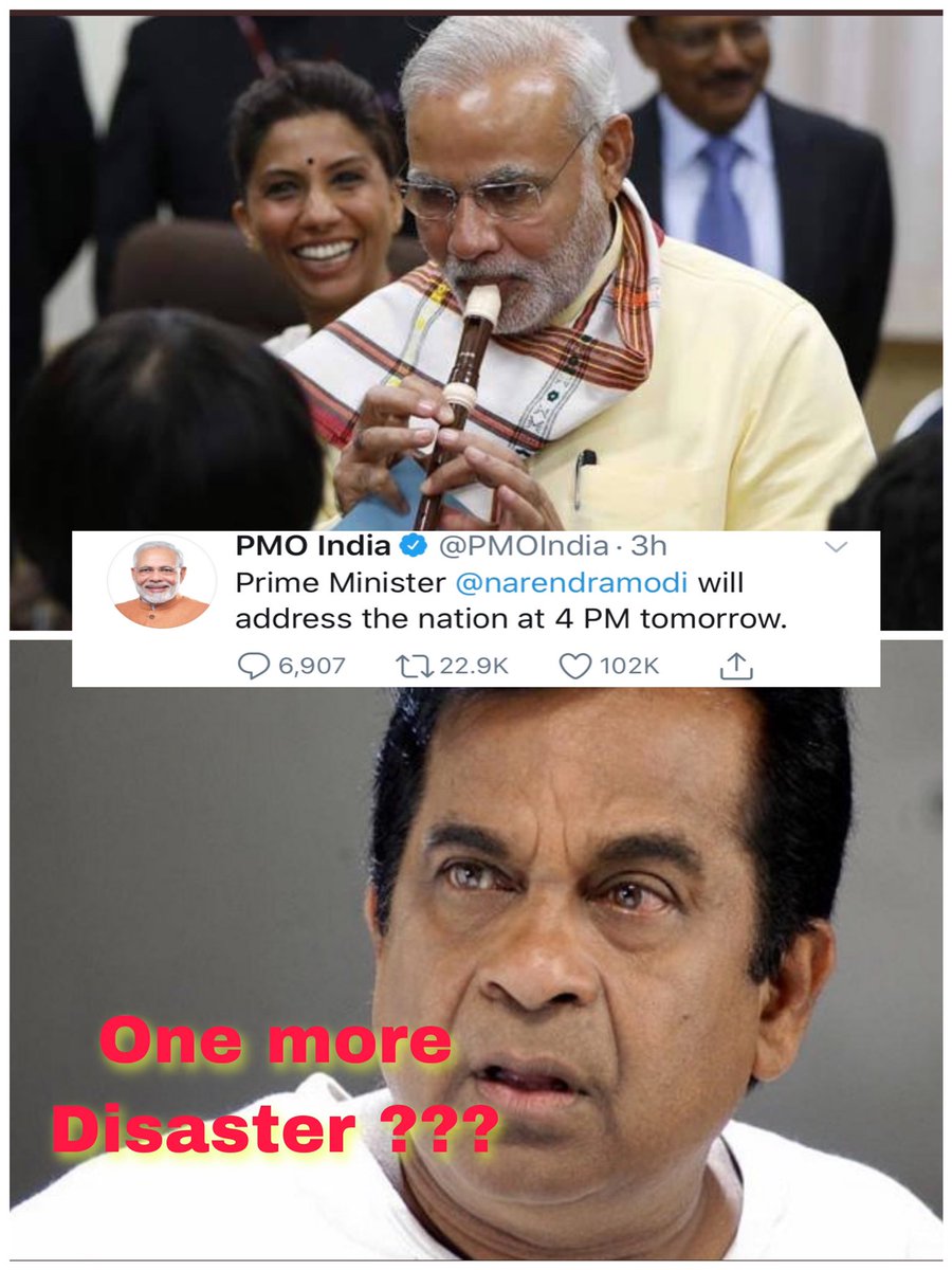 depuru3's tweet photo. Folks gear up for one more ... Looks like .56” gonna address nation with some melodrama which will end up as another disaster !!!!!!
#ModiSurrenderToChina #ModiWeakestPM #SpeakUp #NarendraModi https://t.co/QUvpUwQsk6