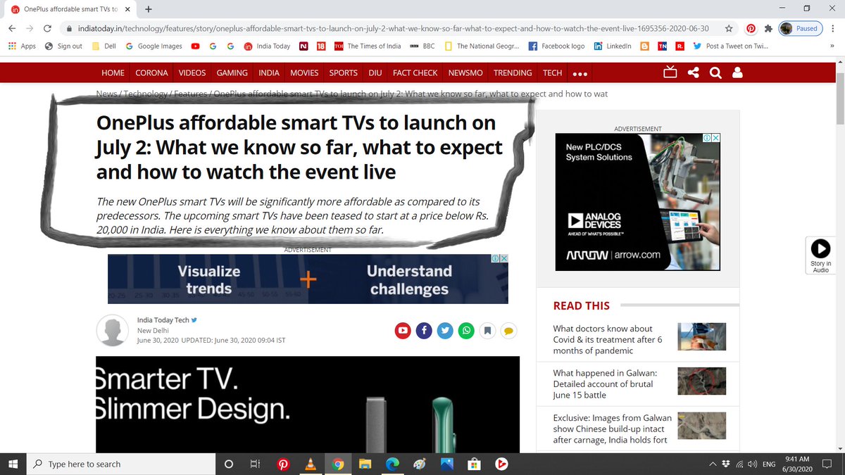 vajapeyam's tweet image. #RIPTiktok Will  MAJORITY of NATIONALIST Indians also TROLL #RIPONEPLUS ON JULY 2nd '20 by sending @OnePlus_IN TV 2. ......
#ChinaGetOut 
#ChineseProductsInDustbin 
#ChinaFacesIndia 
@ArnabGoswamiRTV
