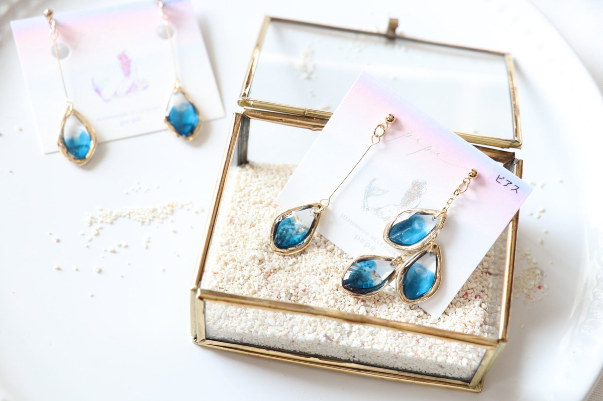 pepe_handmade's tweet photo. 人魚の恋したaccessory
透明感のある瑞々しいアクセサリー🧜‍♀️
優しい色合いのマーメイドカラーアクセサリー

＊order ＊
https://t.co/trx0QPkAlK

＊ アメブロ公式トップブロガー ＊
https://t.co/HUw6YRYaHR…

@Lupopo_cafe 様

皆様とのご縁に感謝いたします♩♩ https://t.co/iZChTdnbBj