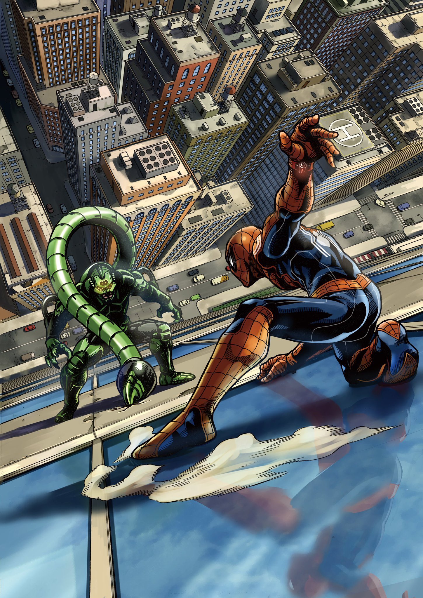 Spiderman Fake Red Scan Le manga Spider-Man Fake Red annulé