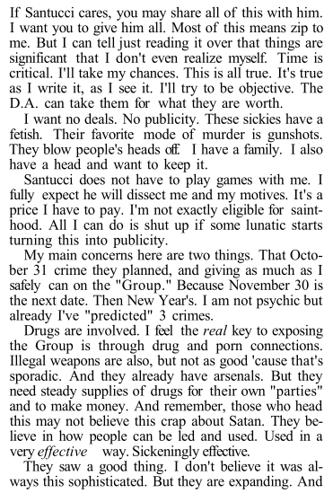 This is from the "Vinny" informant from 1981. It's almost as if someone we all know is using this as a playbook against the Deep State. (but I won't mention any names...)