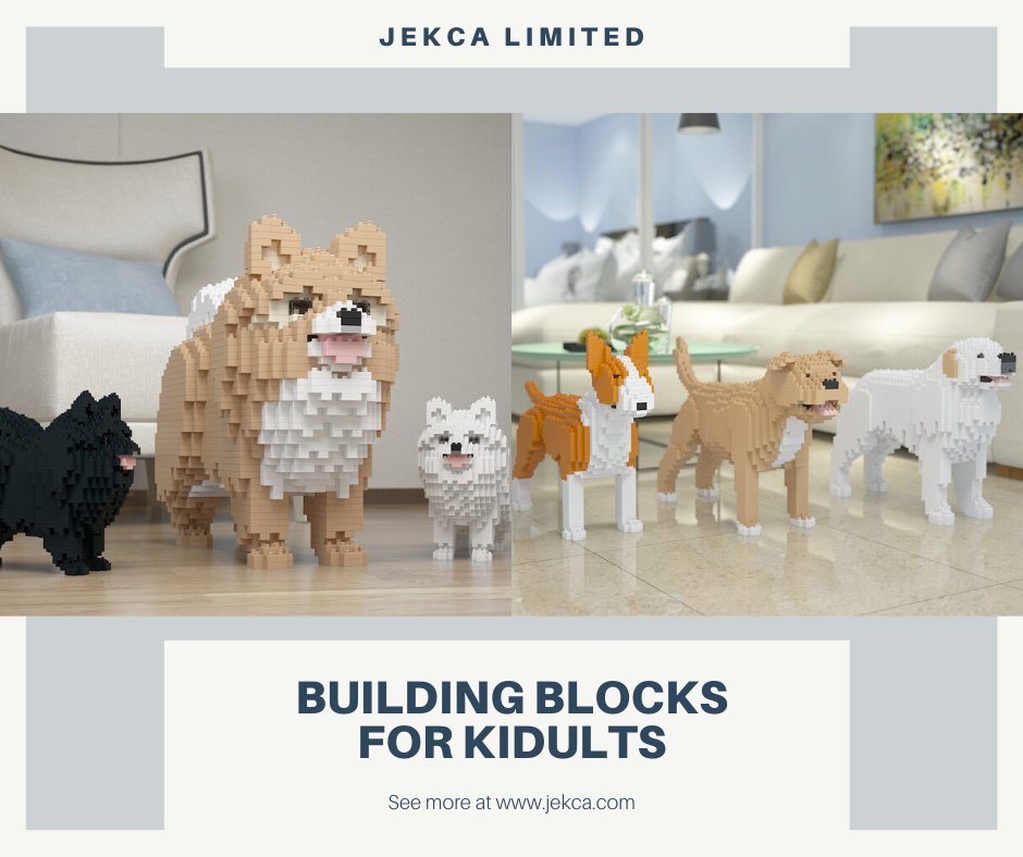 JEKCA - Building Blocks for Kidults on X: Do you want to bring these cute  doggies to your home? Please visit  for more  details! #jekca #dogsofinstagram #cats #dogs #dogstagram #catsofinstagram  #catstagram #