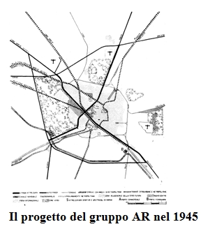 6/ Already in 1945, the city launched a competition among planners to get ideas for the future city. The winning proposal, called “plan AR”, envisioned a modernist approach of regional decentralisation with two new highways crossing the city south and east of the historic core