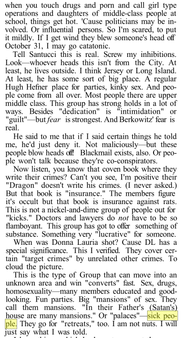 This is from the "Vinny" informant from 1981. It's almost as if someone we all know is using this as a playbook against the Deep State. (but I won't mention any names...)