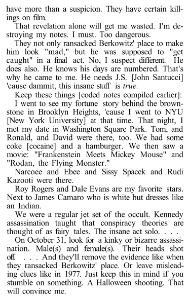 On Halloween night that year... Ron Sisman and Elizabeth Platzman were executed in Manhattan. Read the article. Down at the bottom, they mention Melonie Haller. We'll get to that later.  https://www.nytimes.com/1981/11/02/nyregion/police-seek-motive-in-deaths-of-student-and-a-photographer.html