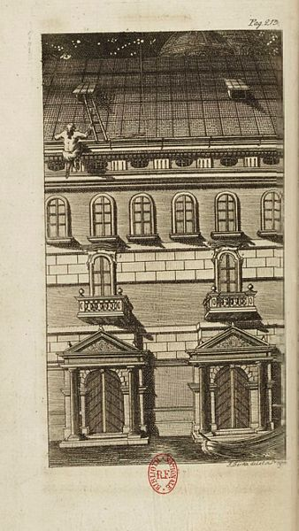 Casanova lifted himself through the ceiling, leaving behind a note that quoted the 117th Psalm (Vulgate):"I shall not die, but live, and declare the works of the Lord".He escaped!