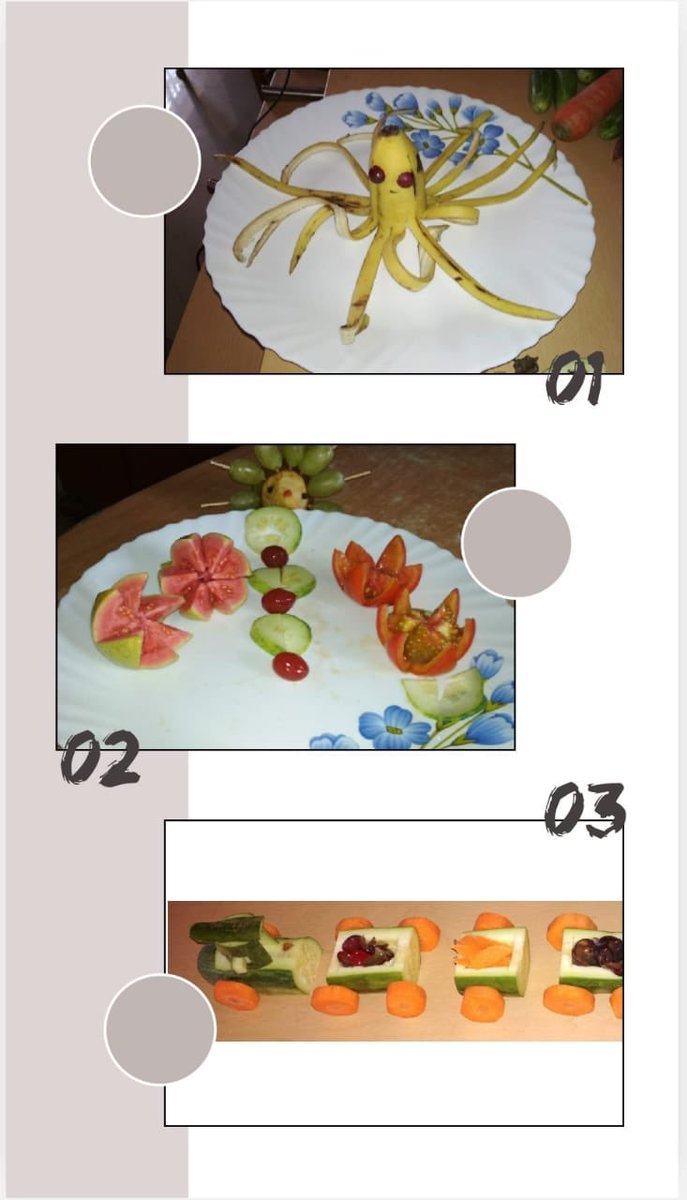 CRESCENT_CSA's tweet photo. #csavalueaddedprogram
Fruits and vegetable carving
Check out the works of our participants from this fun filled summer course 
#Fruitbasket #fruitsnackchallenge #carving #DIY #art https://t.co/fnrNk6tIBZ