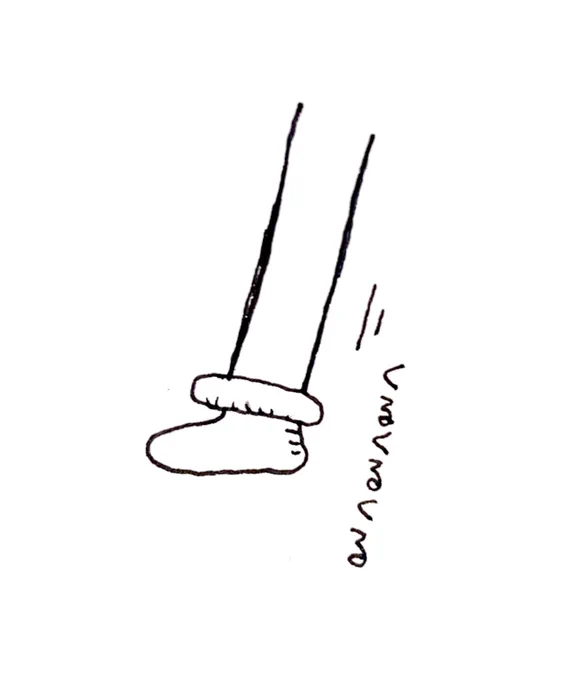 ハイソックス
くるくるしがち? 