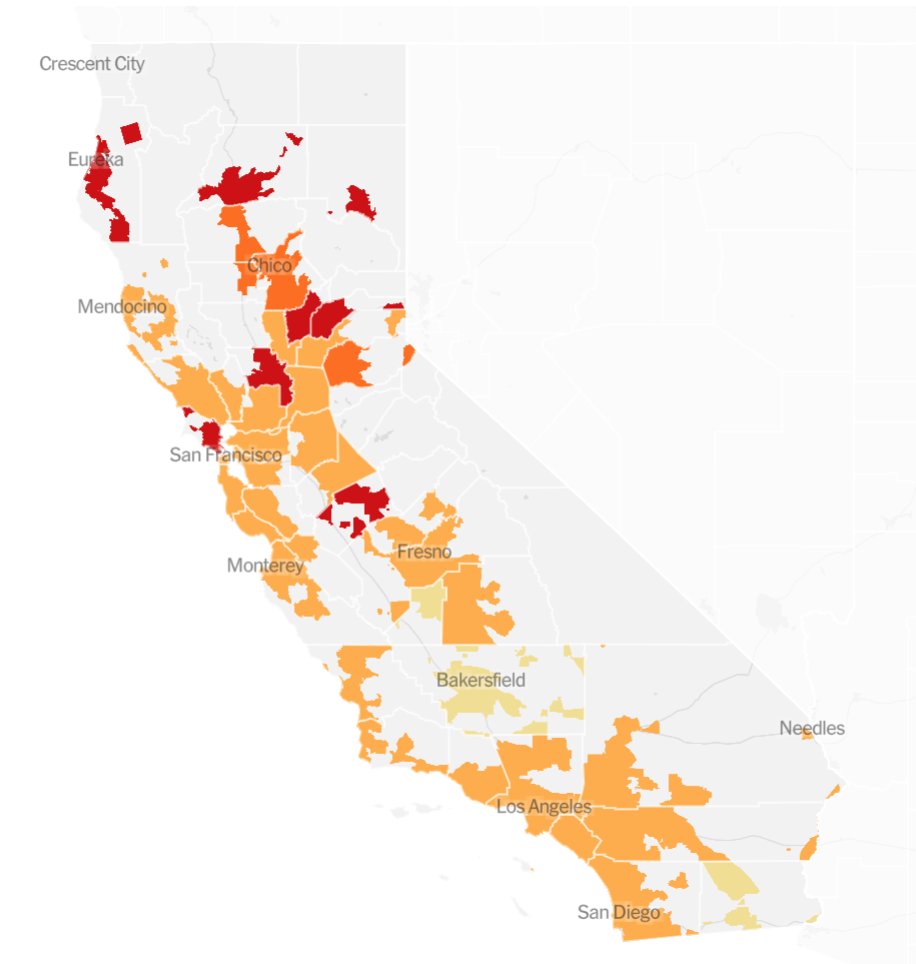 17/ Here are the numbers: CA is so vast that our # ‘s are sum of multiple different epidemics, and some regions (incl. SF) continue to do OK. But overall, the past 2 weeks are bleak: new cases doubled, hospitalizations ↑43%, ICU pts ↑37%, & test positivity rate from 4.4%→5.5%.