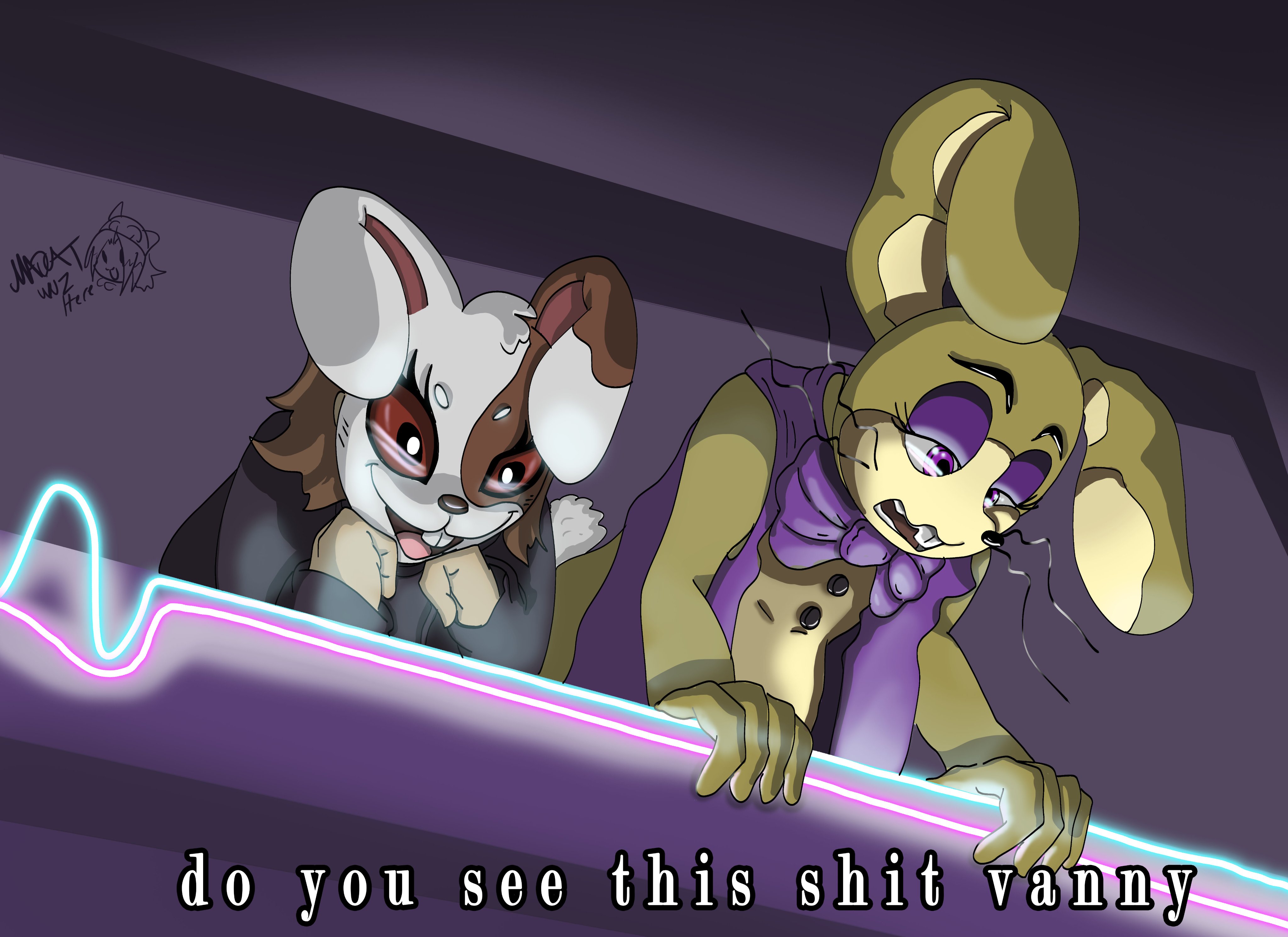 FNAF ванни и Ванесса