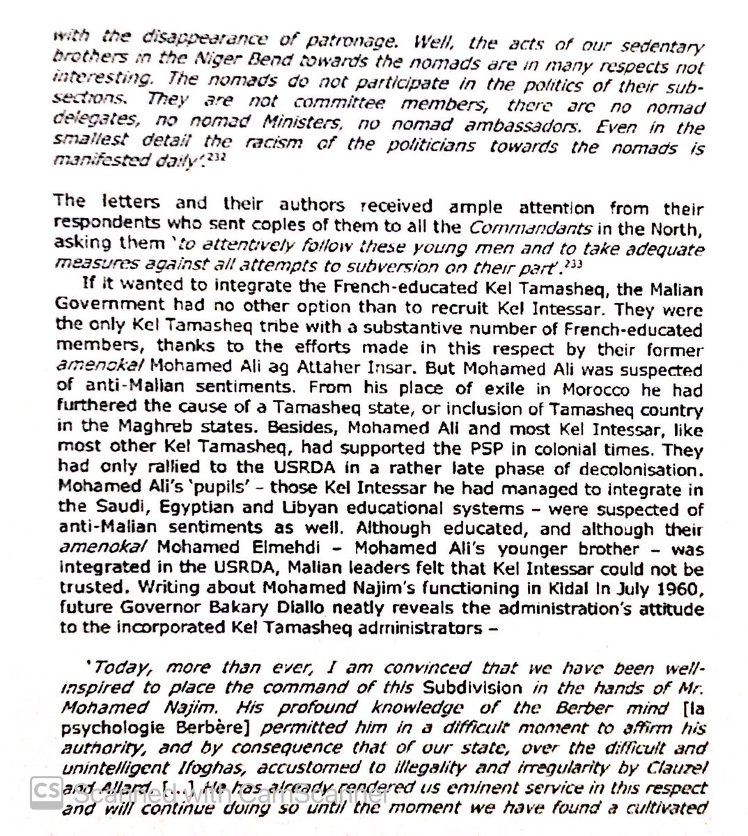 French had kept Mande administrators from abusing the Tuareg. After independence, the Mande administrators were no longer restrained, leading to Tuareg hostility. Tuareg leaders demanded job patronage, political representation, & an end to Mande anti-Tuareg racism.