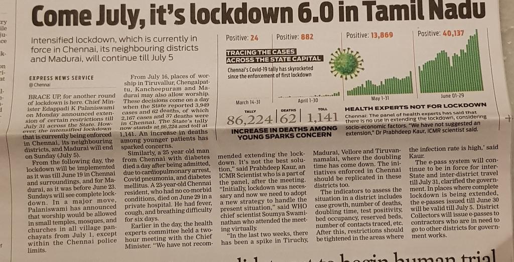 drmohanv's tweet image. But this is what the Govt decided. Who cares about Experts anyway.. #lockdown #Lockdown5 #Lockdownextention #Lockdown6 #lockdownindia