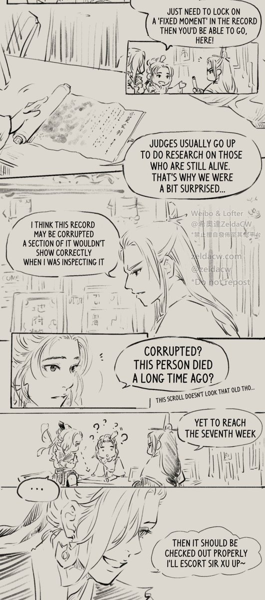 ?Mo XuanYu Underworld story comic update!
"WELCOME TO UNDERWORLD (≧∇≦)/ "
(to be continued)
✨莫玄羽 地府篇更新 (中文版) https://t.co/tTNLRDqTBU