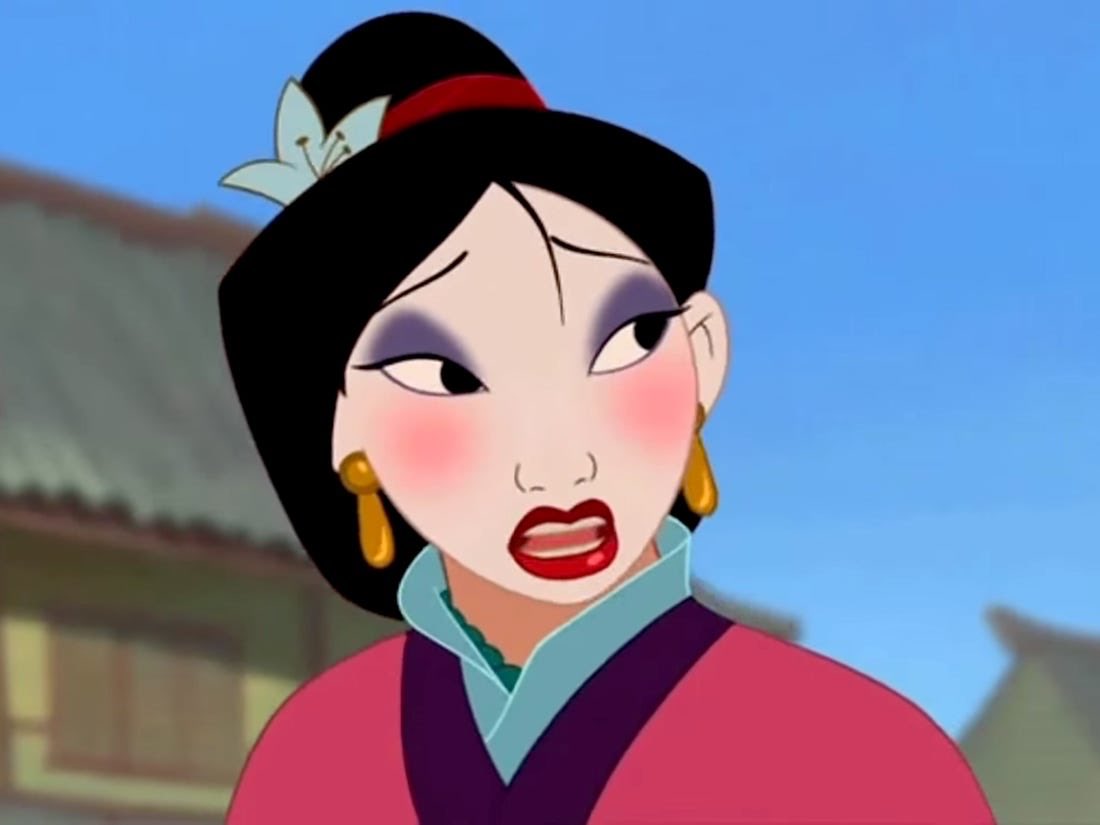 Another classic. In this instance, Mulan has to cut her hair to blend in, however, I think symbolically it really adds to the story of how she rejects traditional gender expectations.