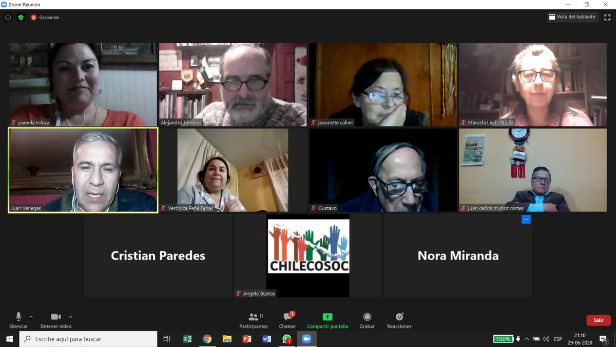 HOY | Reunión de ChileCosoc. La diversidad de puntos de vista es trascendental para avanzar en la búsqueda del bienestar de toda la ciudadanía. Trabajemos juntos por el bien común💪