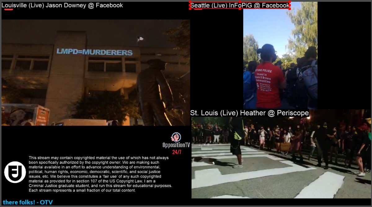 Heating up in #louisville

WATCH LIVE: twitch.tv/oppositionTV

Stay safe out there.

#louisvilleprotest #louisvilleprotests #denver #denverprotest #denverprotests #twitchstream #live #twitch #twitchtv #blacklivesmatter #BLM #proteststream #protestlive #liveprotest