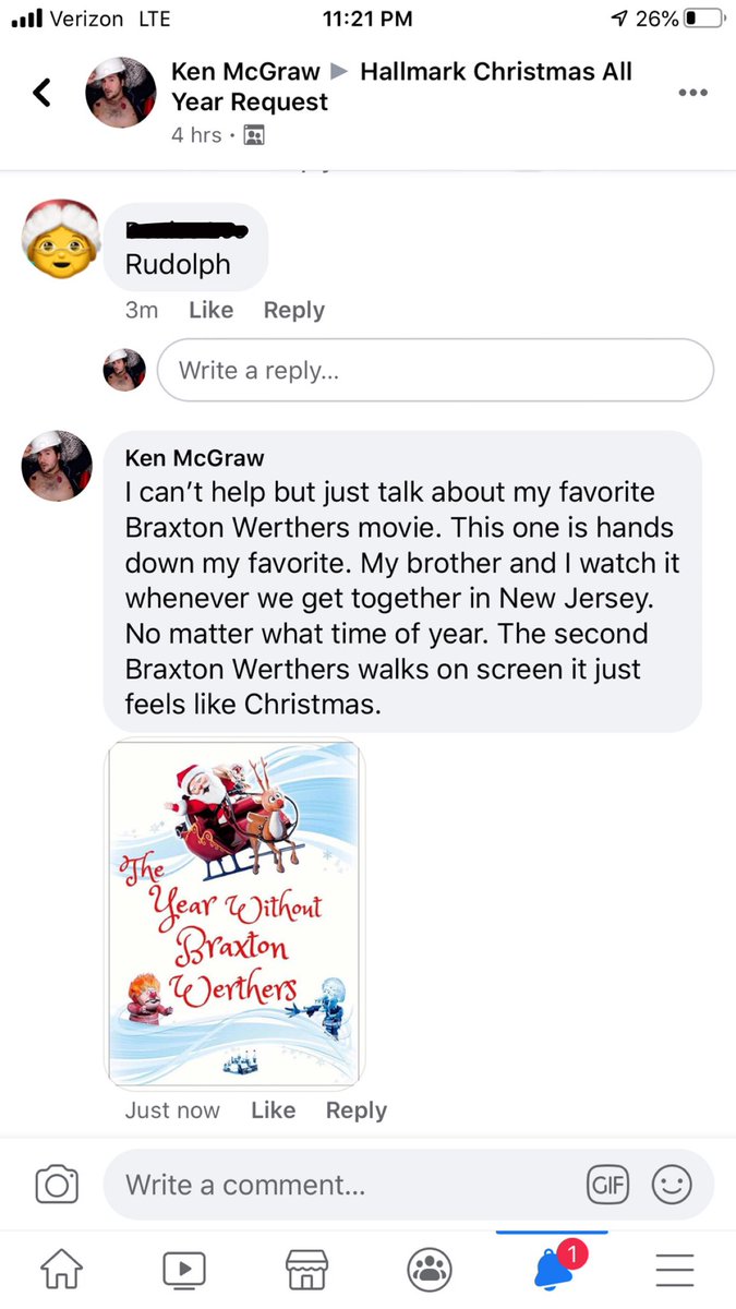 I couldn’t help but want to bring up Braxton Werthers again. People are still pretty up in arms thinking I call Rudolph, Biff, and aren’t even engaging in the Braxton Werthers debate.