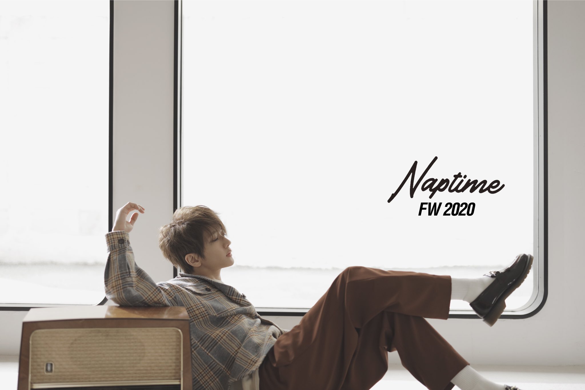 Nissy Naptime 2020/FW袖ボアジャケット ブラック naptime 2020 袖ボア Nissy（Nissy Naptime 2020/FW袖ボア