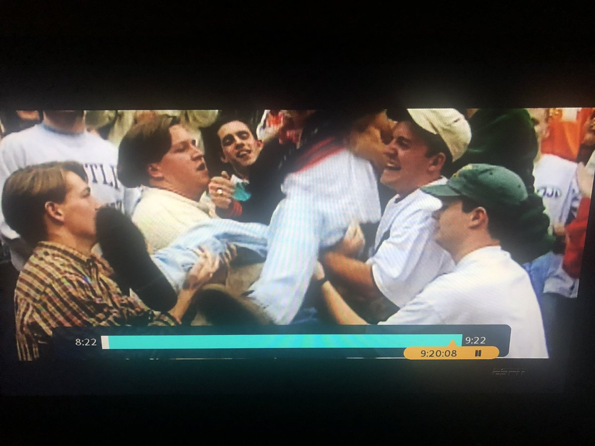 Great to see the <a href="/Fiji_OkState/">OKState Fiji</a> Fiji’s in the old GIA @eddiesuttonfilm 

Circa early 90’s &amp; pre-“wear orange” but as <a href="/cowboyvoice/">Larry Reece</a> knows it was ALWAYS Loud &amp; Rowdy. #okstate

Nothing better than #EDDIE bringing us pizza while waiting in line for the front row seats.