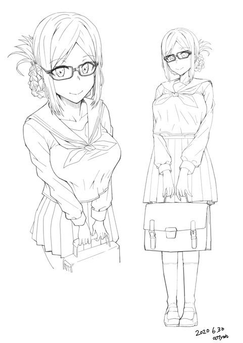 セーラー香取ちゃん らくがき
#艦これ #香取 