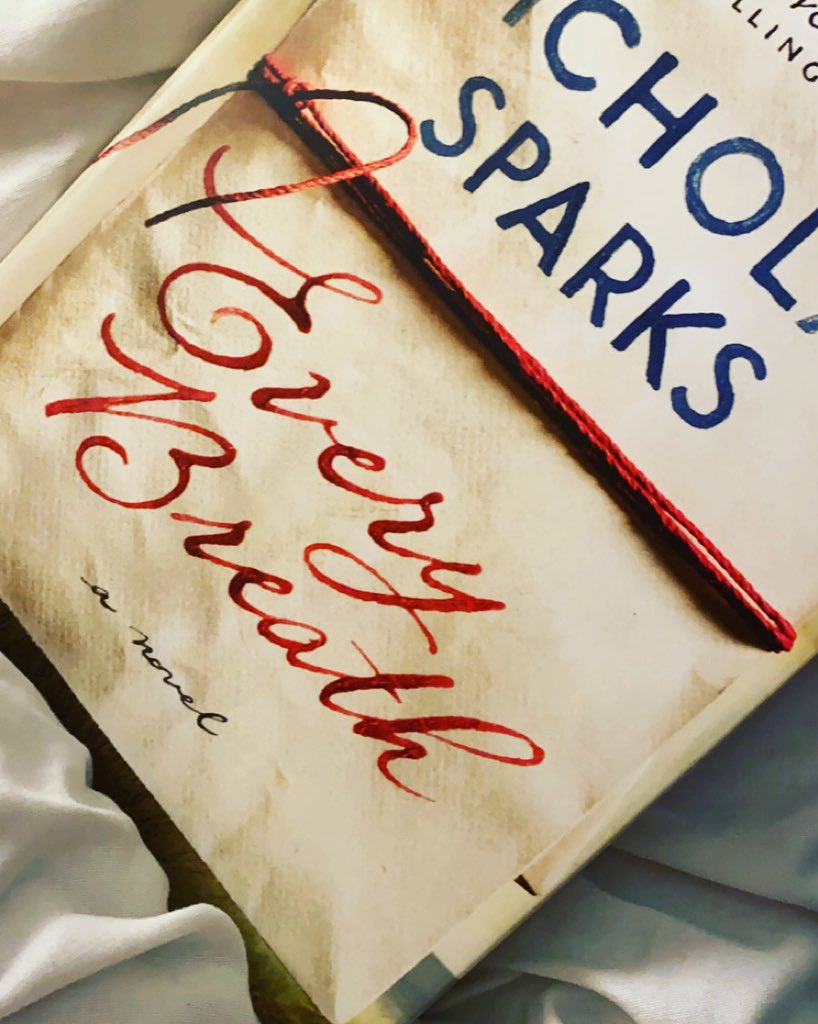 It’s a fuzzy socks, too many pillows, hot tea and <a href="/NicholasSparks/">Nicholas Sparks</a> sort of night. When my brain is exhausted from creating / working / overthinking he’s my go to. It’s super easy to get lost in his stories. 

What are you reading tonight?

#WritingCommunity #lovestories