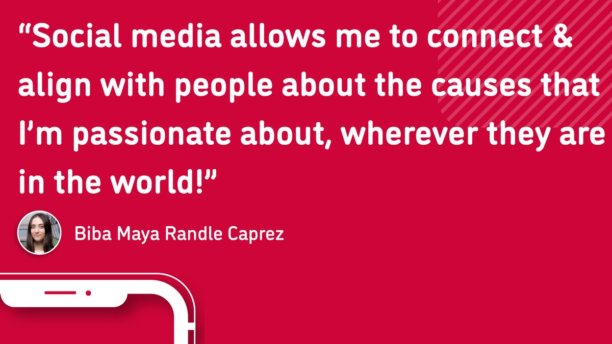 As a passionate activist,  @bibamayapetal uses her  #SocialMedia channels as an extension of her voice, supporting causes from around the world.  #SocialMediaDay 
