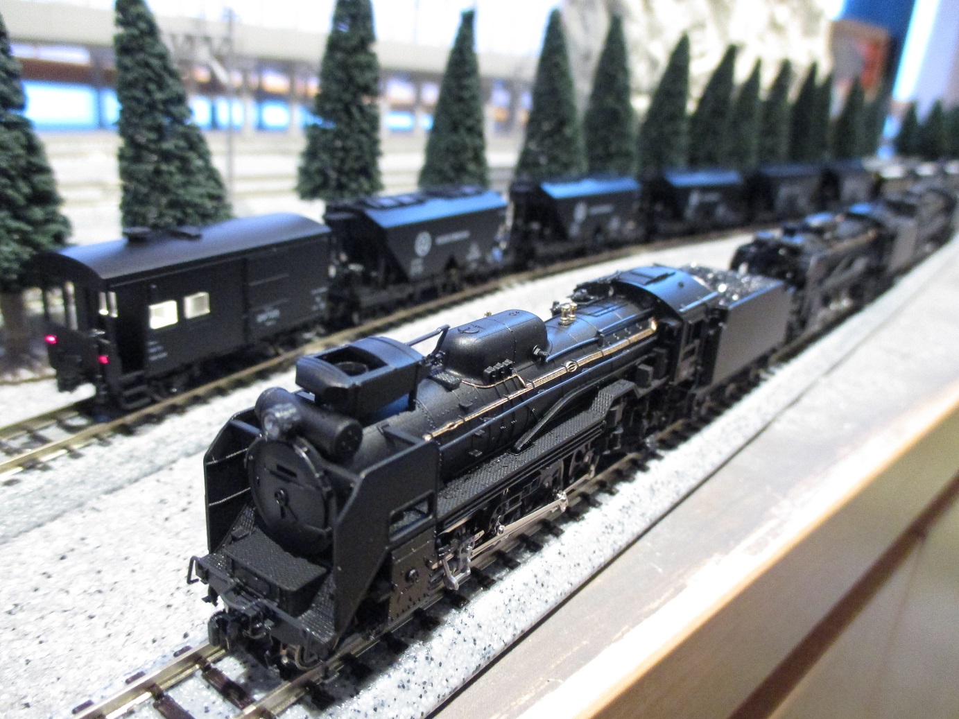 カトー京都 D51 伯備線石灰貨物