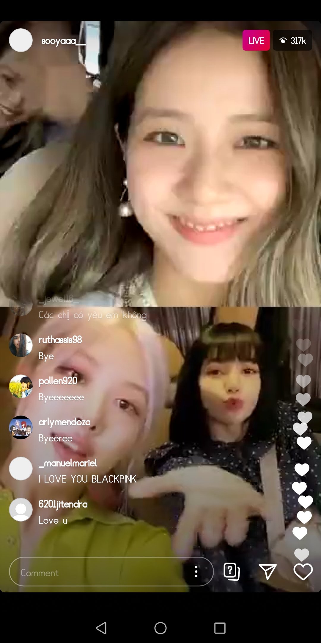 JISOO CHARTS on Twitter "Jisoo's Instagram live today with 413k views