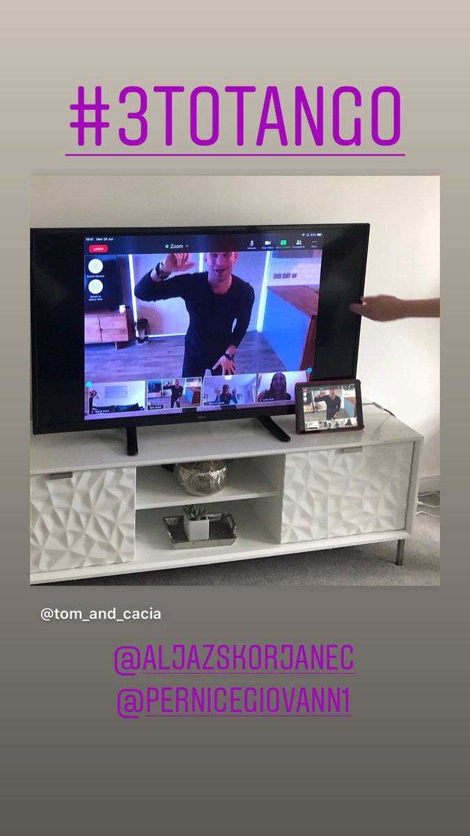 Mr_NJones's tweet photo. Day 1 of 3 to tango was a blast and now i canโt wait for the second to teach you all how to dance with @AljazSkorjanec and @pernicegiovann1 #3totango https://t.co/QYfw39M5nk
