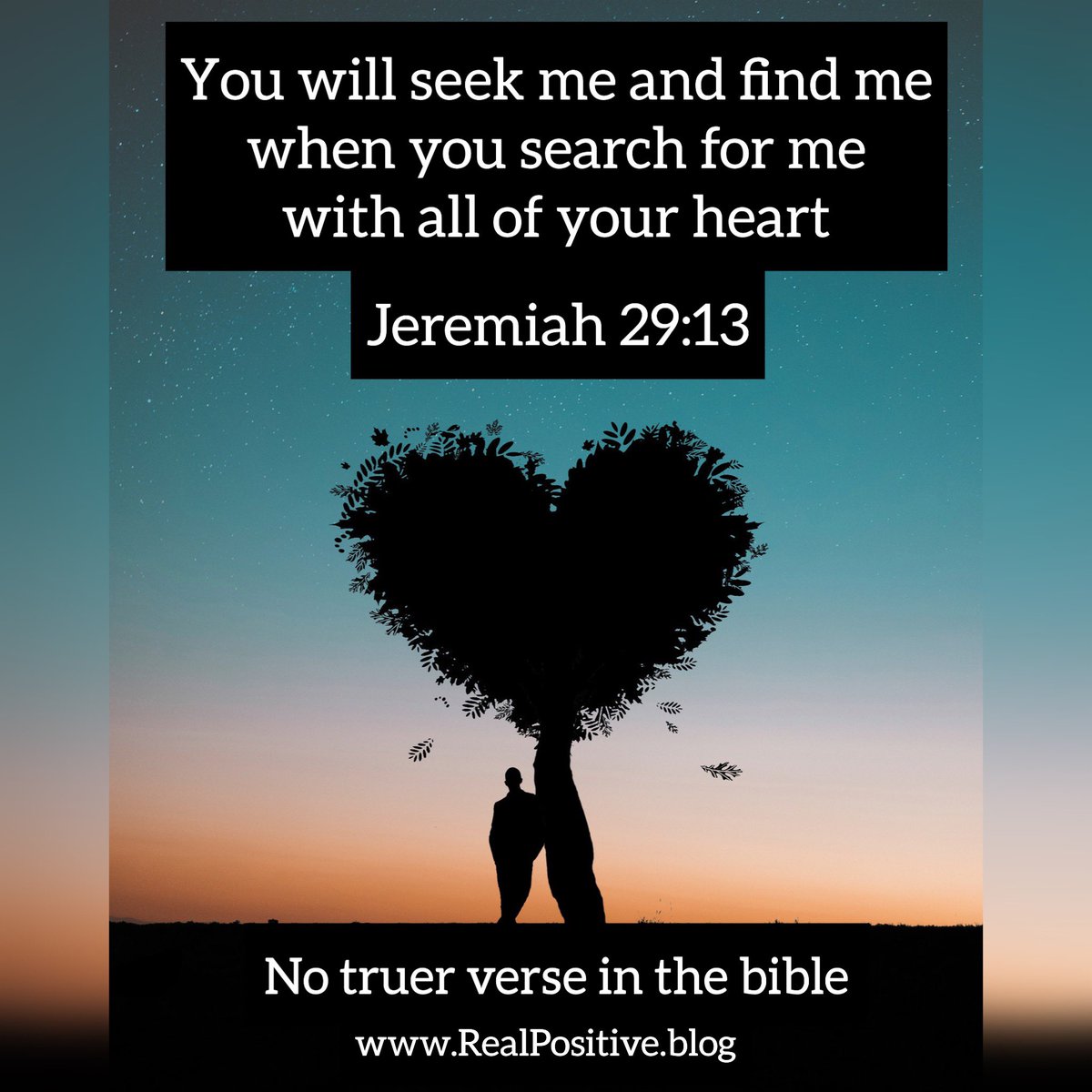 RealpositiveB's tweet photo. Search for the right reasons because you want to know God, and he’ll show you he’s there in so many ways ❤️ #tuesdayvibes #Seeking #finding #God https://t.co/QRycfNAVW1