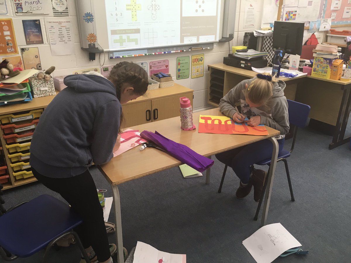 YMS_Year4's tweet image. Last week the children designed a board game at home and wrote instructions for how to play it. This week they are making the board games in school #backtoschool #boardgames #lastweekofterm #creativity