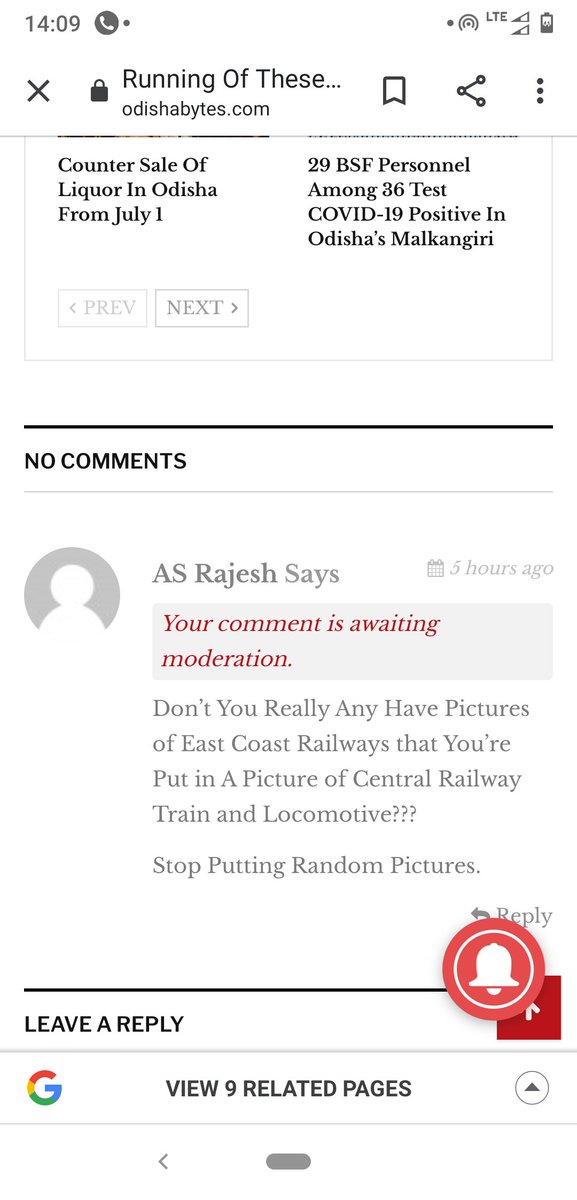 apratimsai9's tweet image. #OdishaBYTES When Will You be Sensible Enough to Use Pictures of Appropriate Zones While Publishing a Rail News?
Can we Be So Casual to Put any Random Pictures while we write about @eastcoastrail in #Odisha?
Shown here is #WCAM3 #KYN loco, which is never seen Beyond Maharashtra