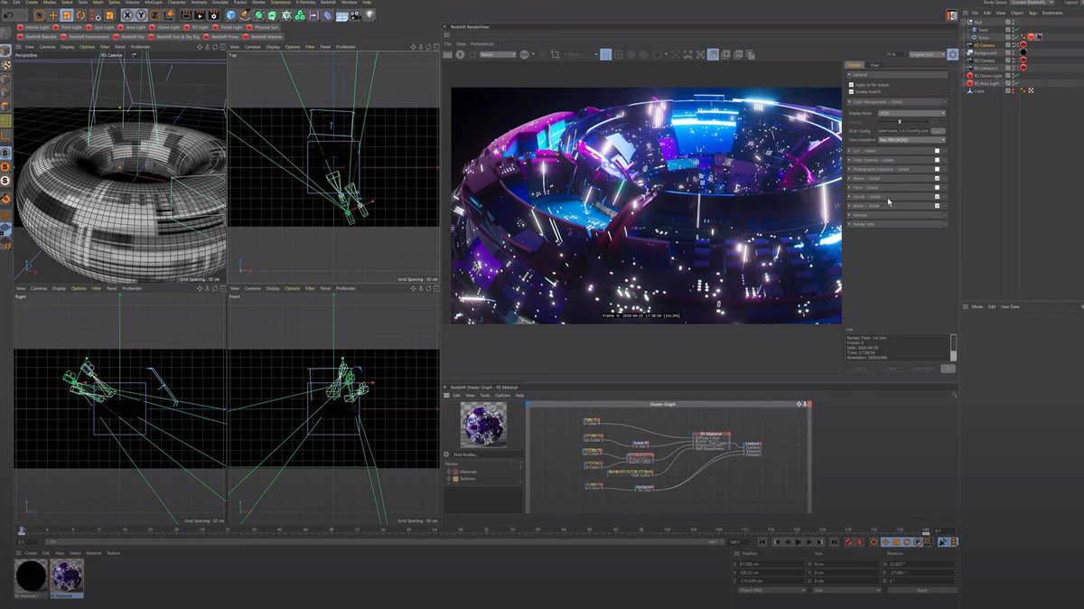 3dart Interesting Aces Workflow In Redshift C4d And Ae Thank Kyle Franke Redshift Aftereffetcs Maxon3d T Co R0oc5dlchm T Co Twugfzfila