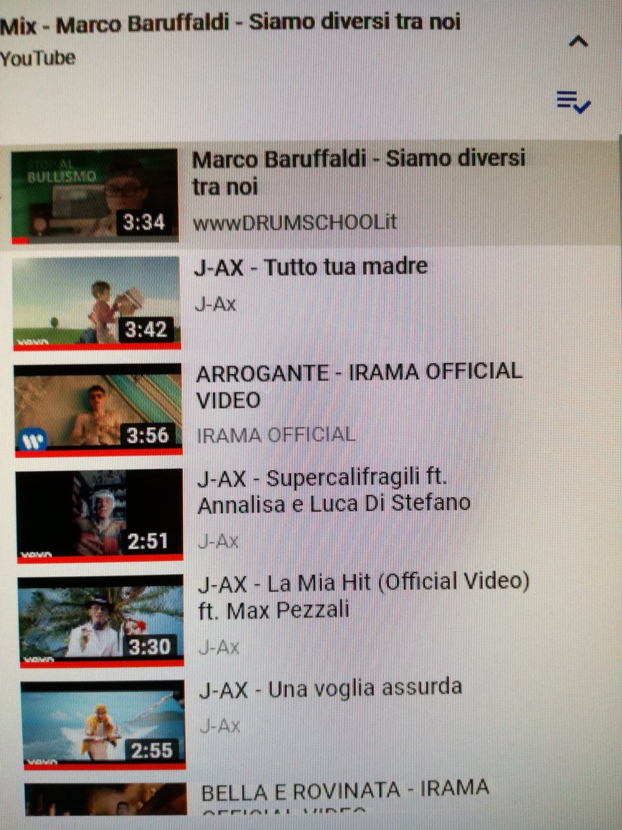 baruffabomber's tweet photo. Nella classifica dei primi 50 video più ascoltati e visualizzati su youtube; siamo i primi https://t.co/xpGxFzr2h2
