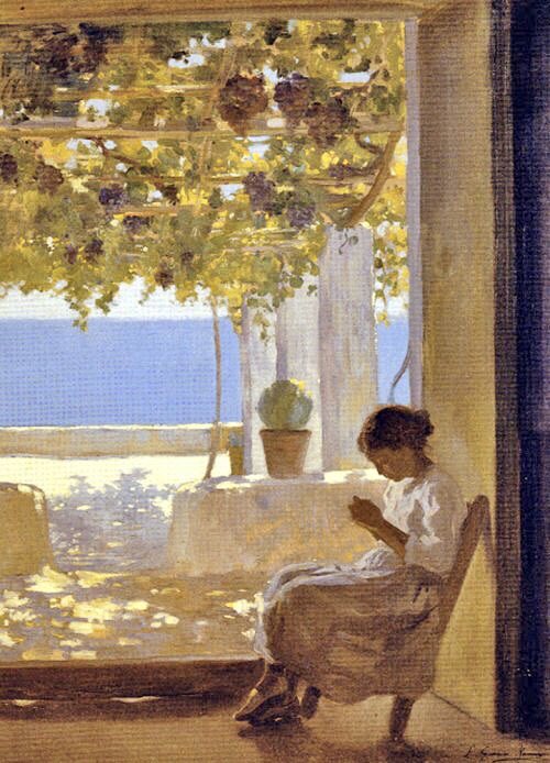 Oil Paintings by Leopoldo Garcia Ramon.

<Girl in Landscape>

혼자 있는 시간은 내가 나를 돌보는 시간.