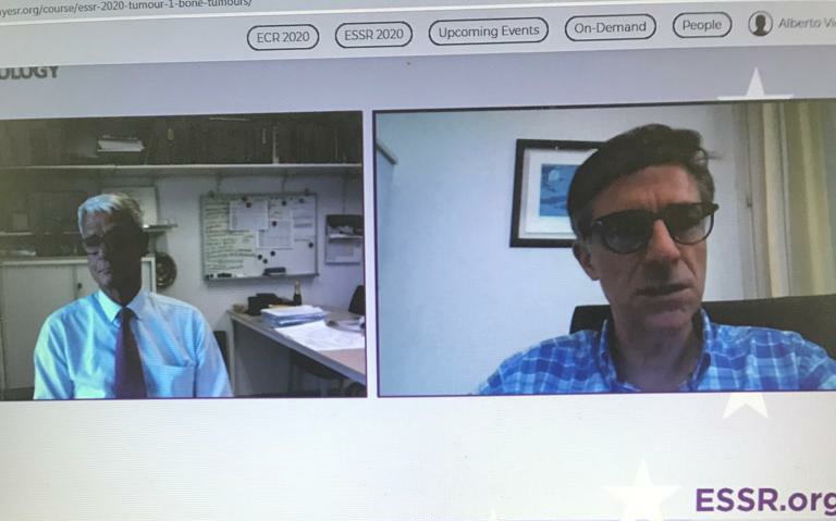 MskSerme's tweet photo. Enhorabuena a Alberto Vieira y demás organizadores del congreso virtual #ESSR2020
26 - 27 de junio de 2020
Charlas quizá pronto disponibles
Con @evallopis2 @KaiVilanova y @PepeMartel1 y Pilar Aparisi, insignes "sermeros" 💪🏼🦴
https://t.co/7P4Zs9VQtv
@ESSRmsk #MSKRad #Radiology https://t.co/IcE9BDHVc5