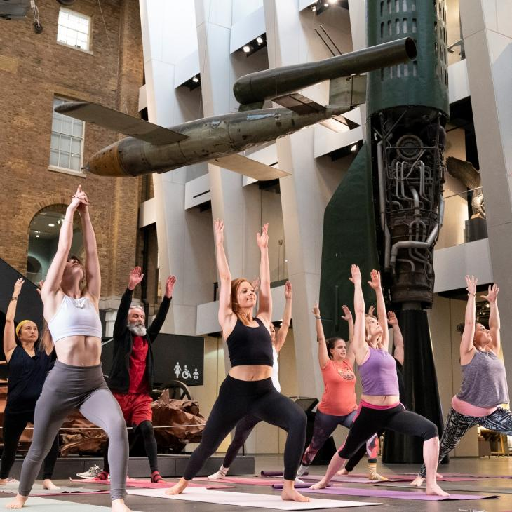 So the  @I_W_M sees fit to barrel ahead w. £25 yoga classes in the atrium & publicly defending the act from scrutiny.Visitors will only be offered context for controversial exhibits with a voucher for a free tour at a later date.Why is this a problem? /1 #museums  #heritage