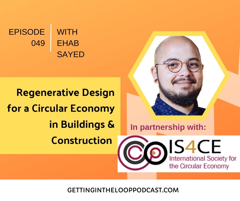 In this Getting in the Loop episode, Ehab Sayed talks about how Biohm is using bio-based materials to create a company founded on circular economy principles. Listen now: bit.ly/LOOP049 #circulareconomy #Covid19 #biobasedmaterials #circulardesignstrategies