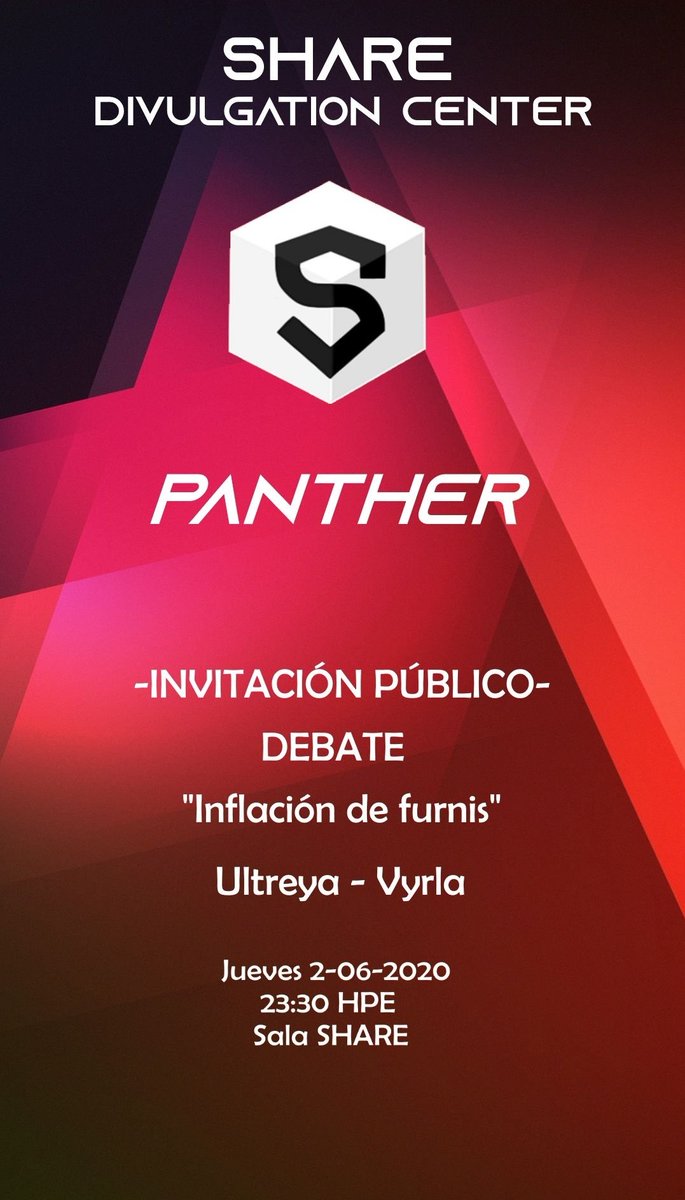PantherHabbo's tweet photo. Este jueves a las 23:30HPE se hará un debate sobre la inflación de furnis, tema bastante interesante. He sido invitado y espero verles por allí 😘 @ESHabboShare https://t.co/i28JlfUnVF