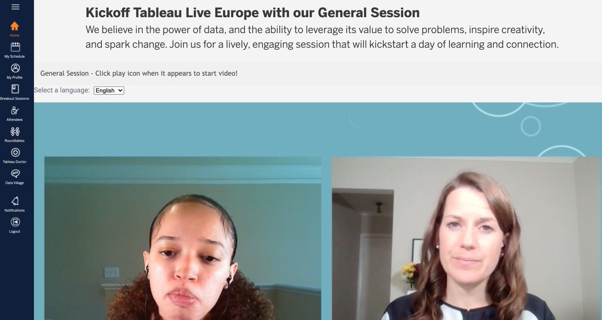 PerfAdvantage's tweet image. Staring our first week as a Tableau Partner by attending Tableau Live Europe #TableauLive20