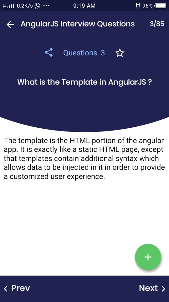 superamit2003's tweet image. #interview_question #angular_js_interview
You learn to top 85 AngularJS Interview Questions and Answers. read more... question download this app;(bit.ly/3cbcSg3)