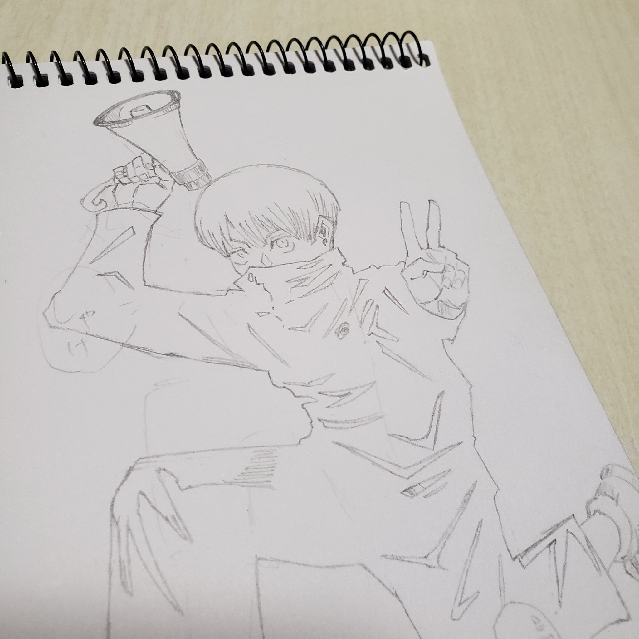 望 在 Twitter 上 進捗状況こんな感じです 呪術廻戦 呪術高専 狗巻棘 パンダ 禪院真希 五条悟 東京都立呪術高等専門学校 絵描きさんと繋がりたい T Co 0umaiox1zc Twitter