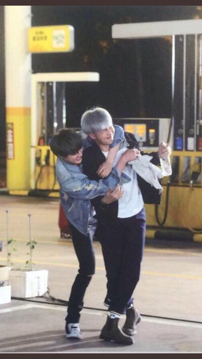 namjin- the leader who learns from and is comforted by his joy-bringing brother