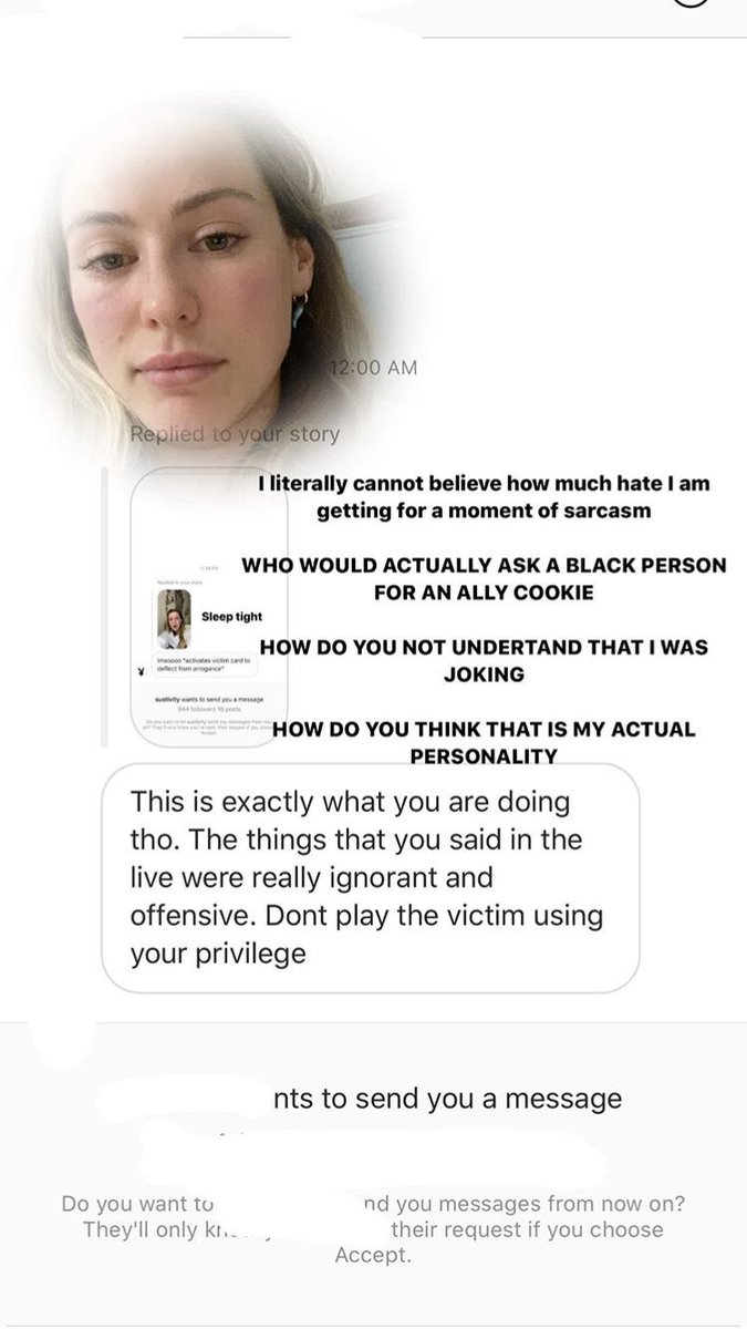 JenEspinosa14's tweet image. LMFAOOOO Caroline Calloway pressed cos ppl are calling out her ignorance and racism.