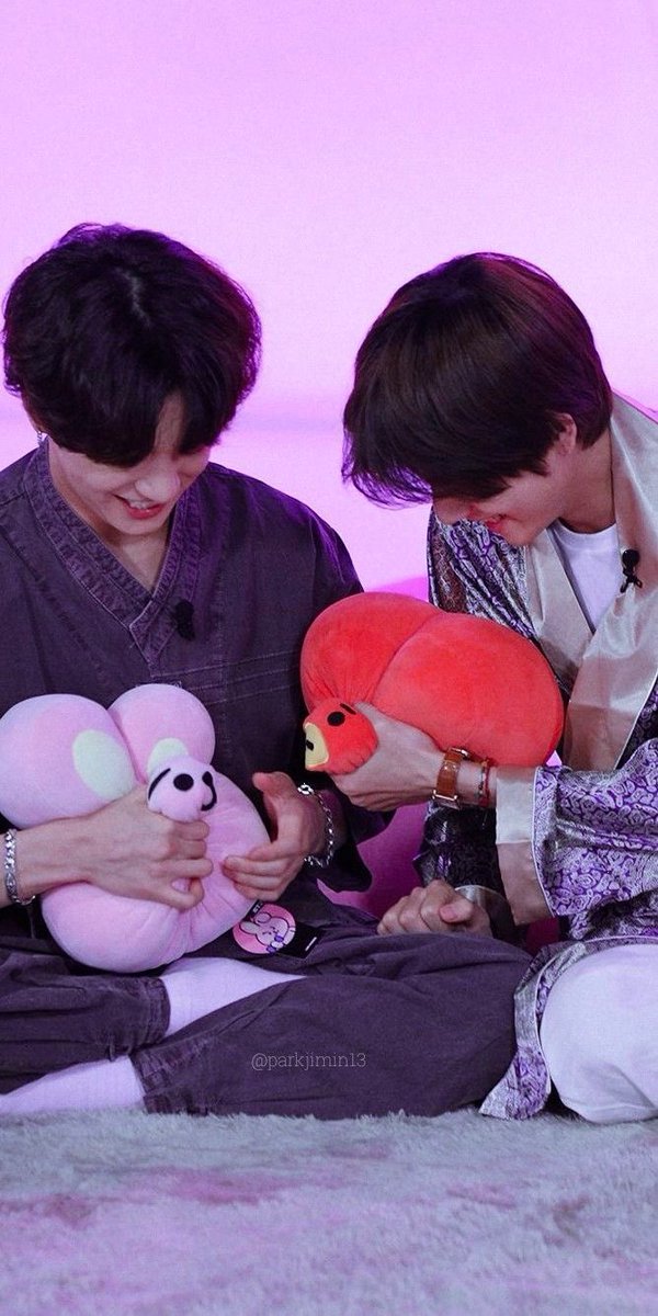 taekook- tae who encouraged jk to come out of his shell