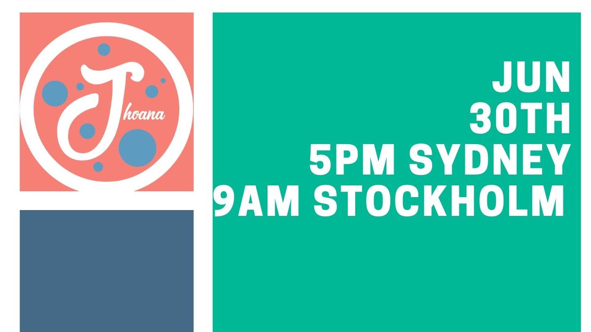 Morning Happy to announce that today will be our 3th #podcast with @_paulsings it will be in about 2h on #twitchtv  twitch.tv/jh0ana  See you! 😊